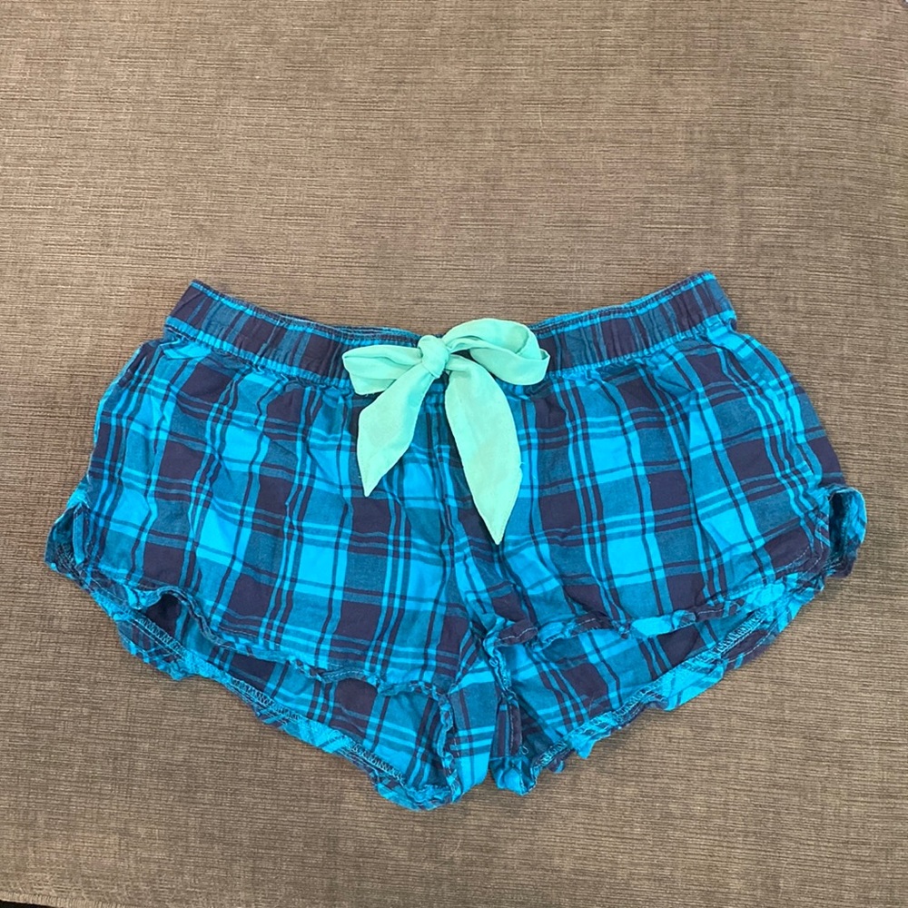 Aerie plaid sleep shorts